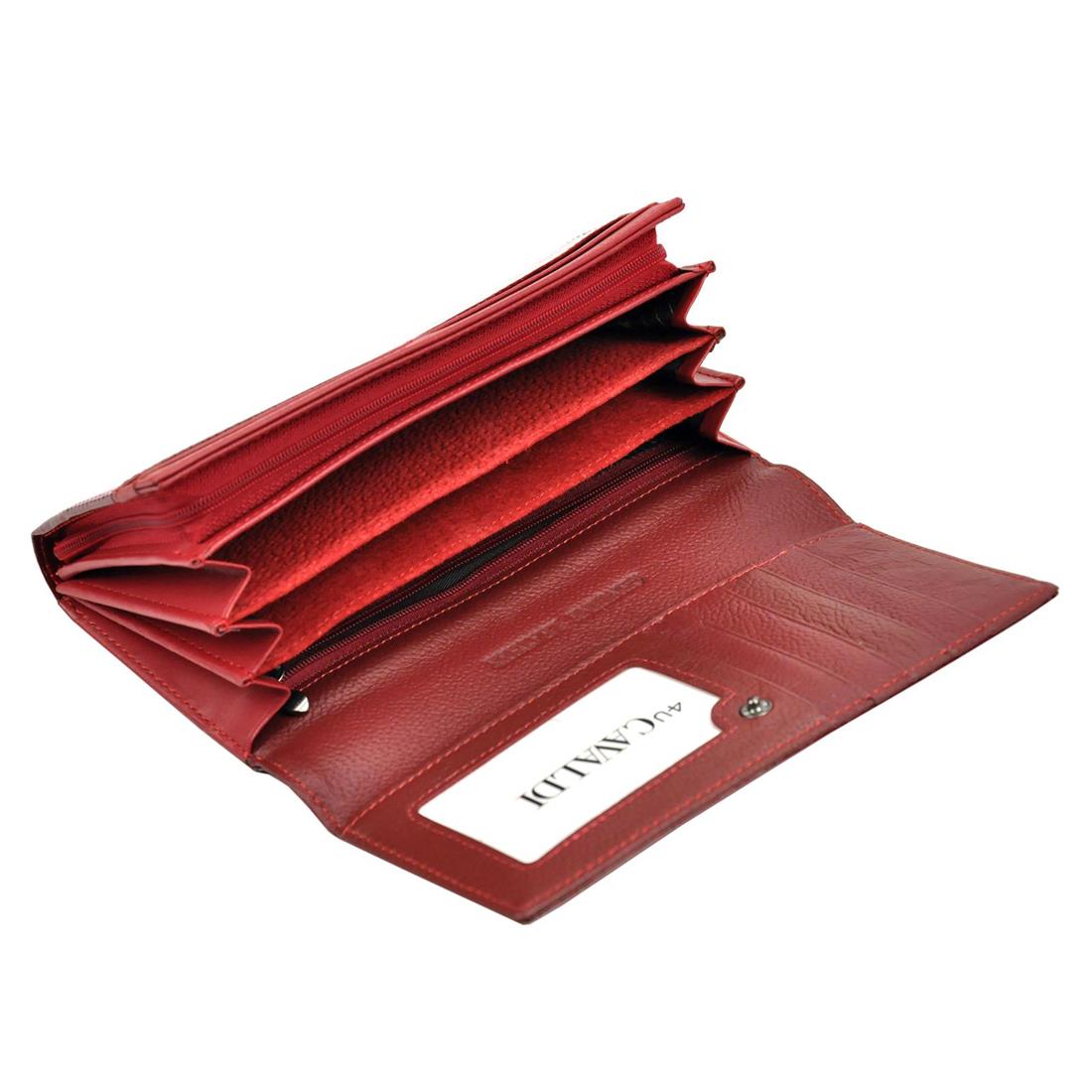 Гаманець жіночий Cavaldi H20-1-RS RED Гаманець жіночий Cavaldi H20-1-RS RED